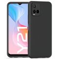 Vivo Y21 or Y21S Black Soft Silicon Back Cover. 