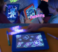 3D Magic Drawing Pad With LED Light 3D Puzzle Board Sketchpad Creative Tablet Kids Toys Gift LED Lights Glow Art Drawing Toys. 
