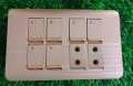 6 Switches+2 Sockets Electric China Fitting Sheet China Switch Board- Metal Series. 