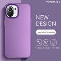 NORVIK Phone Case For Xiaomi Mi 11 Lite/11 Lite 5G/11 Lite 5G NE Metallic Aurora Skin Casing Luxury Colorful Silicone Shockproof Full Cover Protection Anti-fingerprint Back Cover CY01. 
