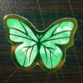 Butterfly Cake Toppers Happy Birthday Cake Toppers Handmade Painted.... 