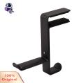 Headphone Stand with Anti-drop Design Headphone Stand Hook Holder Clip Anti-drop Design Curved Desktop Bookcase Protects Headphones Prevents Slipping Rounded Bevel Headphone Bracket. 
