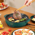 Electric MultiCooker Electric Frying Pan 220V Househould Barbecue Fried Steak Fish Omelette Frying Pan Non-stick Cooking Machine. 