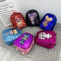 Sequin Reversible Glitter Mini Backpack for Girls LOL surprise Doll Bag. 