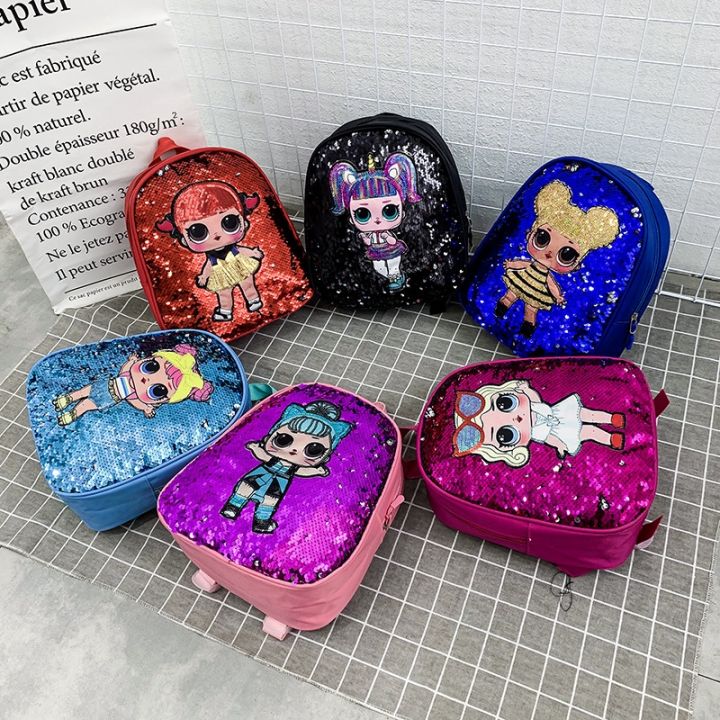 Sequin%20Reversible%20Glitter%20Mini%20Backpack%20for%20Girls%20LOL%20surprise%20Doll%20Bag%20-%20Image%202