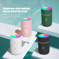 AZTHRONE 220ML Cup Humidifier Mini Portable Car Home Humidifier USB Fine Spray Adjustable Timing Humidifiers Humid Essential Oil Diffuser Aromatherapy Cup Humidifiers With Colorful Atmosphere Lights. 