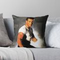 Jean-Claude Van Damme Throw Pillow Customized Luxury Printing 3D Printing Square Pillowcase Throw Pillow Cover 45x45cm. 