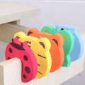Door Stopper Silicone - Baby Safety Gadgets, Baby Corner Guards Edge Protection Cartoon Animal Kids Safety Gadget Security Cards Lock Door Stopper - 4 Pieces Pack And 6 Pieces. Baby Safety Device That Keeps The Doors In Your Home Securely Closed. 
