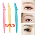 Eyebrow Razor 3 Pack, Eyebrow Face Hair Removal Razors Trimmer Shaper Shaver. 
