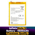 infinix Note 5 Battery EB-BL-43BX Replacement Premium Quality 4500mah Battery For infinix Note 5. 