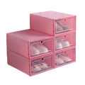 Transparent Stackable Dustproof Flip Type Shoes Storage Container Home Decor. 