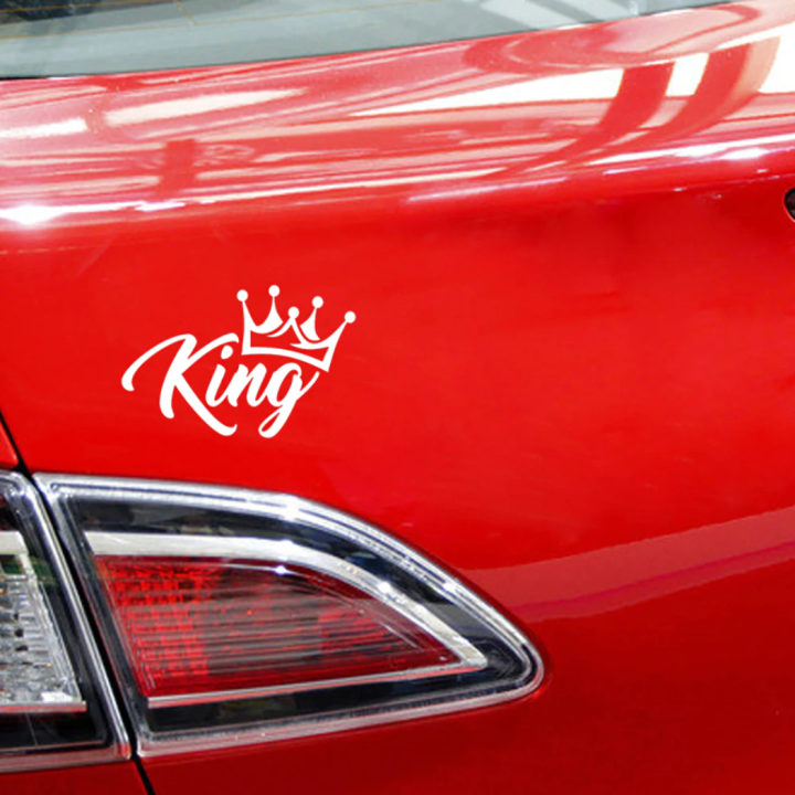 KING%20CROWN%20(White)%20Funny%20Vinyl%20Decoration%20Car%20Window%20Sticker%20Decal,%20car%20stickers,%20Bike%20Decoration%20Vinyl%20Decals,%20Car%20Accessories,%20Stickers%20for%20Car,%20Car%20Modification,%20Car%20Decoration%20By%20Sticker%20Saloon%20-%20Image%203