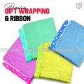Premium Luxury Gift Wrapping Paper With Ribbon - Best Quality Gift Paper With Ribbon - Environment Friendly Gift Wrapping Paper And Ribbon. 