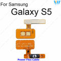 Power Volume Button For Samsung Galaxy S5 G900F G900H / S5 Mini G800F On OFF Power Volume Switch Flex Cable Ribbon Repair Parts. 