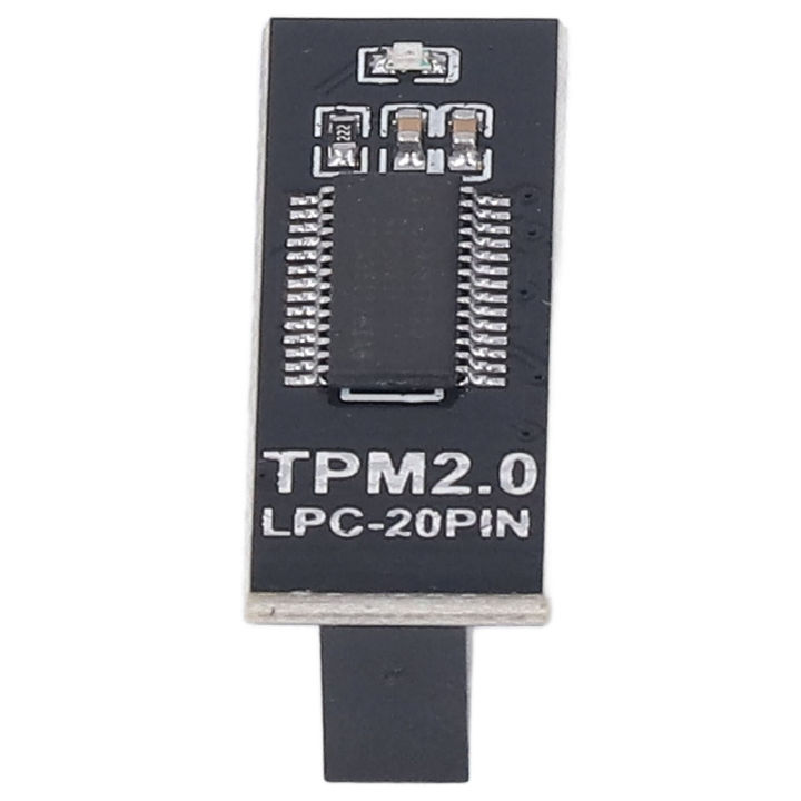 thumbnail interactive-video image 1 of TPM 2.0 Security Module - 20-Pin Encryption Chip For Windows 11 Compatibility 1 of 8
