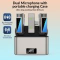 Jmary MW-15 2.4GHz Dual Wireless Microphone For Mobile Available in USB-C and iOS With Charging Case. 