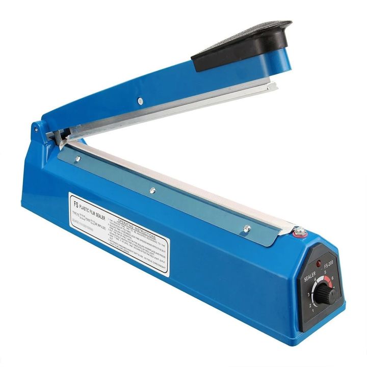 8 Inch Impulse Heat Sealer Machine 450W, Portable Plastic Bag Sealing ...