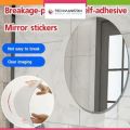 Techmanistan 50cm x 35cm - Flexible Self Adhesive Non-Glass Mirror Sticker, Self Adhesive Wall Mirror Sticker, Mirror Wall Sticker, Mirror Wall Sheets. 