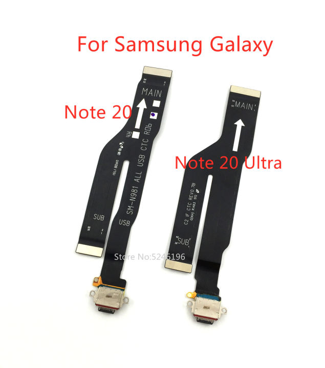 Install replacement parts tra USa Note0 Ultr Note2 Samsung Gal1 parts for axy Note 20 Note20 20 UlB charging pad base port cable original