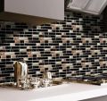 Colorful self-adhesive Mosaic Tile Stickers for home decor, ideal for kitchen and also great as wall decor or wallpaper border. 