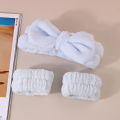 Microfiber Wrist Sweatbands - Absorbent Towel Bands, Comfortable Headbands for Fitness & Makeup/Head band for girls. 
