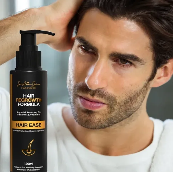 Dr. Affan Qaiser’s Natural Hair Regrowth & Nourishment Oil | Hair Ease ...