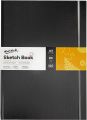 Mont Marte Sketchbook A3/A4/A5 - 80 Sheets - Hardback - 110gsm - High Quality Sketch Pad - Ideal Sketchbook for Sketching and Drawing. 