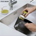 Dish Brush with Washing Up Liquid Soap Dispenser. 