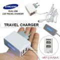 Samsung LED Dual USB Original Charger 2.1A Samsung Original Charger. 