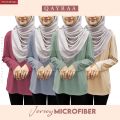 𝐐𝐀𝐘𝐑𝐀𝐀 Jersey Plain Microfiber Long Sleeve Round Neck / Size : S-5XL / Women Wear / T-shirt Unisex / Jersi Sukan. 