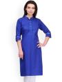 Royal Blue Kurta Online. 