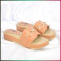 Trending Design Women fancy low wedge shoes SH0357. 