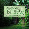 1 Set Wooden Sign Eco-friendly Eye-catching Wood Hanging Plaques Sign Supplies for Dorm. 