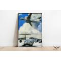IL-78 Wall Art - Aircraft Frames. 