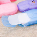 Travel Paper Soap Hand Wash Strips 20 Pieces Soap Sheet Mini Soap Paper For Travel disposable. 