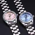 New NARY/ Nerui Women's Watch Lady Temperament Diamond-Embedded Simple Waterproof Quartz Watch 124. 
