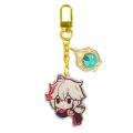 Genshin Impact New Element Keychain Cosplay Kazuha Gorou Yae Miko Sayu Yoimiya Kokomi Sara Baal Thoma Bag Pendant Anime Gift. 