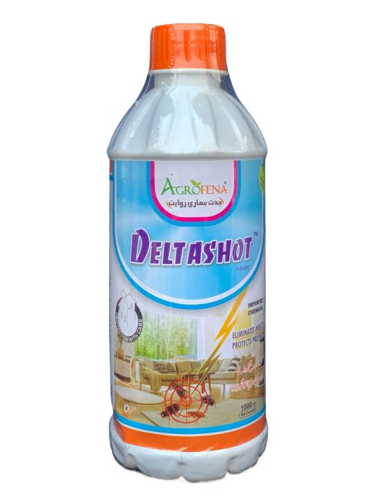 Deltashot 1000ml 1.5% EC Household Insect Killer - Effective Mosquito and Fly Control  | Household insects Killer spray
