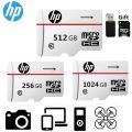 【Ready Stock+FREE Shipping+COD】Gift / Hp High Speed MicroSD SDHC SDXC CLASS10 TF Card Capacity 1024GB 512GB 256GB 128GB Memory Card. 