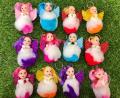Doll Key Chain (Pack Of 12-PCS) - Multi Styles Doll Key chain For Girls Key Ring Key Holder Mobile Phone Straps. 