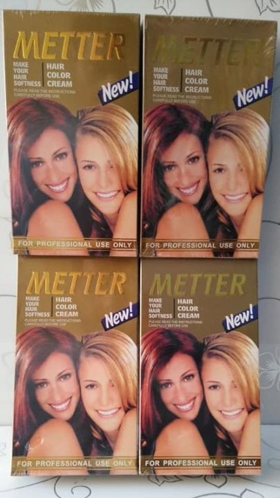 Metter New Hair Color direct cut down color Permanent hair Long Lasting