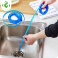 【FUN LIVE】 Adjustable Drain Cleaner Hair Sewer Dredge Device Hook Cleaner Toilet Sink Pipe Unclog Tools Kitchen Accessories Anti Blockage. 