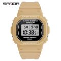 SANDA Watch 293 Digital Watch Men Women 50M Waterproof Sports Watches Male Ladies Clock Electronic Square Watch Lover's Wrist. 