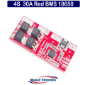 4S 14.8V 30A High Current 18650 Li-ion Lithium Battery Charger Protection Board 4s30a BMS Module With Overcharge and Short Circuit Protection. 