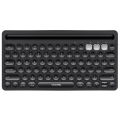 Victsing USB Wireless Keyboard, Dual Mode Bluetooth Keyboard with Integrated Holder for iOS, Mac, Windows and Android. 