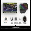 7 in 1 Video Game Combo Pack With Keyboard And Mouse Only For  PC And Laptop. 