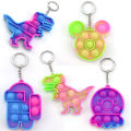 Pop-It Fidget Keychain. 