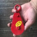 Heavy Duty Single Ring Lifting Pulley Rope Pulley Color Coated Wire Rope Pulley  Block Single Double Wheel Lifting Pulley Capacity 300kg - 0.3 TON Rope Pully Swivel Pulley Block. 