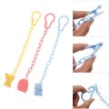 1 Pcs Baby Pacifier Clip Holder Cute Cartoon Shape Pacifier Clip Soother Chain. 