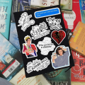 25pcs pack Conan Gray sticker pack including superache sunset season kid Krow pop music artist aesthetic ideal for journals. 